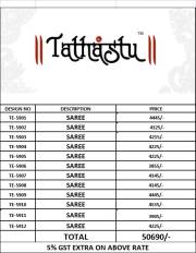 Tathastu  Series 5901 To 5912